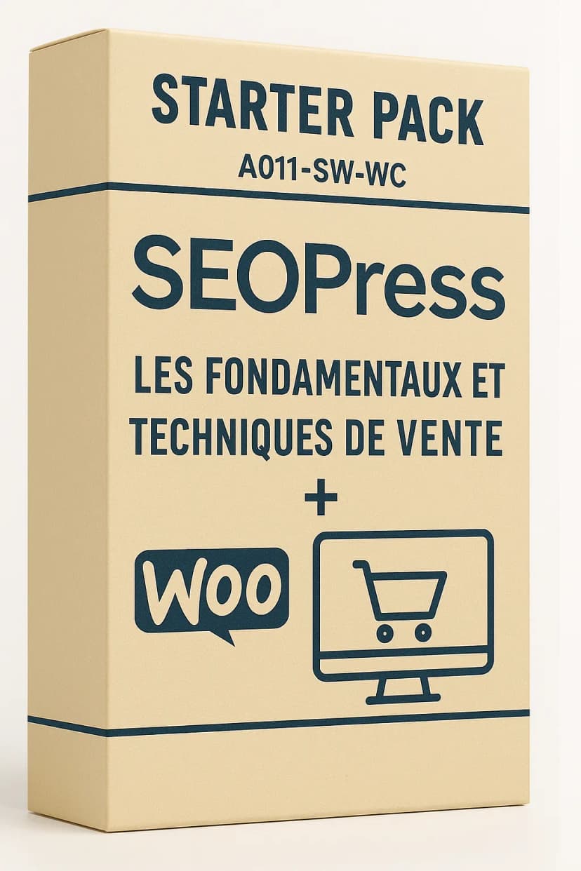 SEOPress Les fondamentaux et techniques de vente WooCommerce